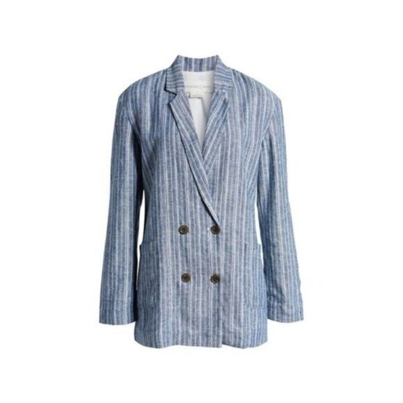 TREASURE & BOND Relaxed Double Breasted Blazer - Picture 3 of 8